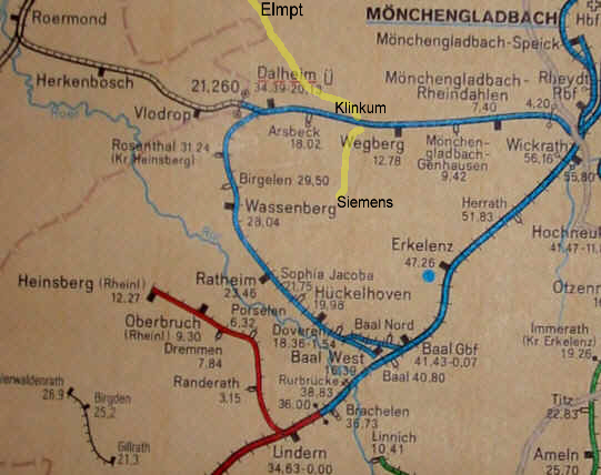 Eisenbahn in Dalheim - Bilder